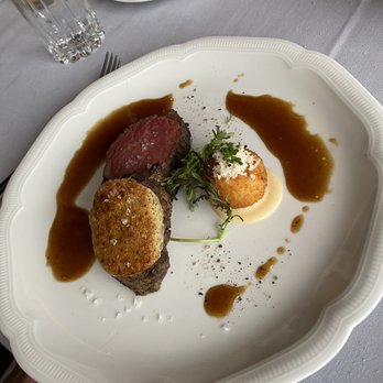 Monarch - Comte Crusted Filet Mignon - Italian Near Me - Dallas, Texas