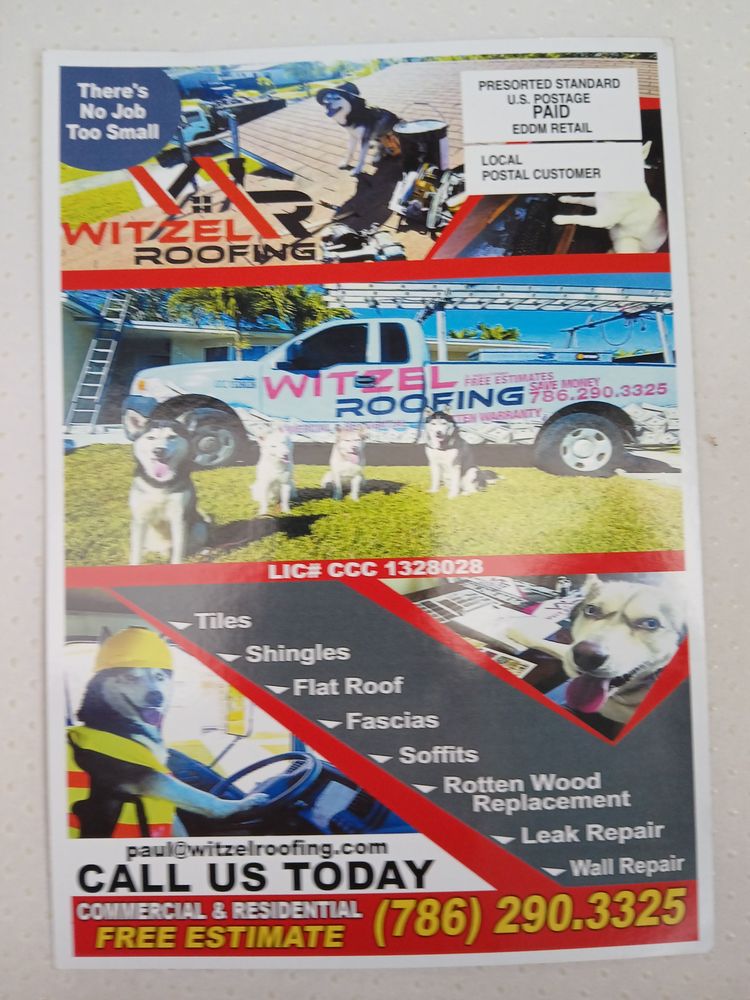 Slide of Witzel Roofing