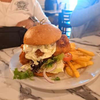The Bread And Honey House - Fish sandwich with fries - Breakfast & Brunch Near Me - Mesa, Arizona The Bread And Honey House - Fish sandwich with fries - Breakfast & Brunch Near Me - Mesa, Arizona