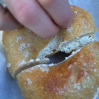 Bagelsaurus - Sea salt and honey Rosemary cream cheese. - Bagels Near Me - Cambridge, Massachusetts