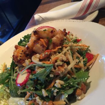 Whiskey Cake - Shrimp salad (shrimp slightly too salty) - New American Near Me - Plano, Texas Whiskey Cake - Shrimp salad (shrimp slightly too salty) - New American Near Me - Plano, Texas