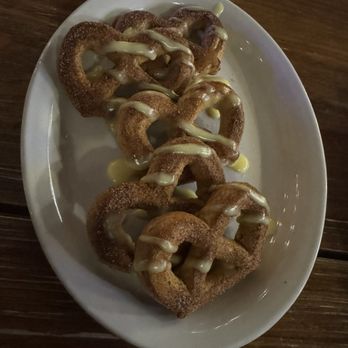 Fassler Hall - Cinnamon sugar pretzels with Bavarian cream - Bars Near Me - Little Rock, Arkansas Fassler Hall - Cinnamon sugar pretzels with Bavarian cream - Bars Near Me - Little Rock, Arkansas
