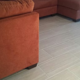 Porcelain tile, looks amazing!