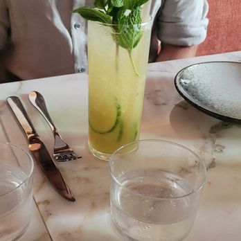 Edgemar - A mocktail for our non-drinking friend - Seafood Near Me - Santa Monica, California