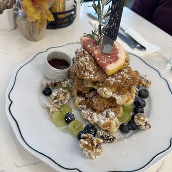 Sweet Maple - Chicken Croffle - Breakfast & Brunch Near Me - Cupertino, California