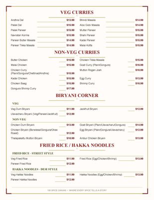 Menu photo 2 108 Spice Canvas Manteca, CA Menu photo 2 108 Spice Canvas Manteca, CA