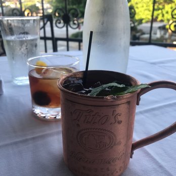 Saluda's - Grapefruit Mule and Summer Old Fashion - New American Near Me - Columbia, South Carolina Saluda's - Grapefruit Mule and Summer Old Fashion - New American Near Me - Columbia, South Carolina