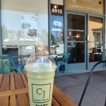 CJ Coffee House - Matcha coffee cold drink - Coffee & Tea Near Me - Orange, California CJ Coffee House - Matcha coffee cold drink - Coffee & Tea Near Me - Orange, California