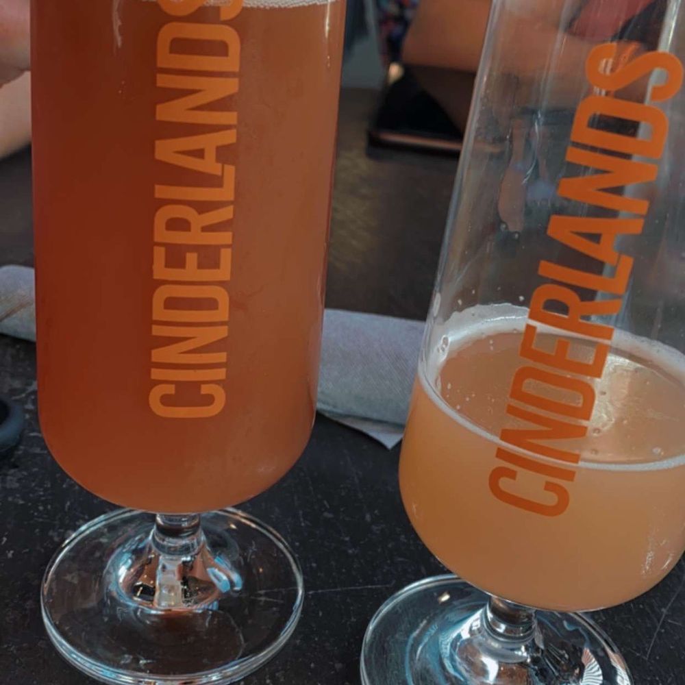 Cinderlands Warehouse - Left: Bombs in Pop Space  Right: Pog Whipper - Breweries Near Me - Pittsburgh, Pennsylvania