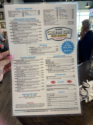 Menu photo 7 Omelette Cafe Las Vegas, NV Menu photo 7 Omelette Cafe Las Vegas, NV