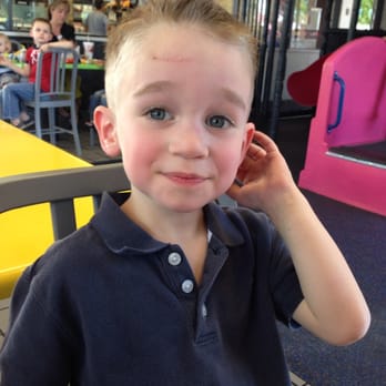 Two Guys Barbershop - 2 year old, sporting the best haircut ever - Barbers Near Me - Gilbert, Arizona Two Guys Barbershop - 2 year old, sporting the best haircut ever - Barbers Near Me - Gilbert, Arizona