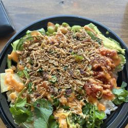 Poki Cafe  - 3 protein Build Your Poke Bowl (3 Scoops Protein)