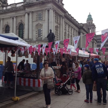 Belfast Spring Continental Market - Not too busy for a Saturday afternoon - Farmers Market Near Me - Belfast, BFS
