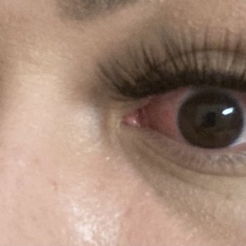 Johnny's Lashes - Saturday with the eyelash extensions on - Eyelash Service Near Me - Fontana, California