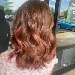 VAULT Salon - Playful pops of color