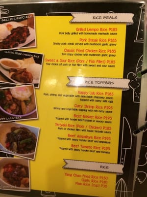 Menu photo 1 Happy Lulu Santa Mesa Heights, NCR