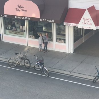 Lake View Hotel - View from second floor balcony. - Hotels Near Me - Mackinac Island, Michigan