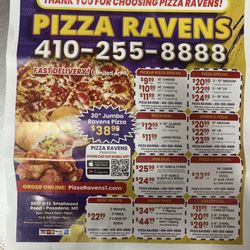 Pizza Ravens - Pizza Ravens Meat Lovers Pizza