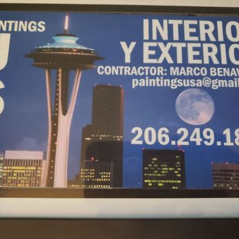 Paintings USA - Business card - Painters Near Me - Seattle, Washington Paintings USA - Business card - Painters Near Me - Seattle, Washington