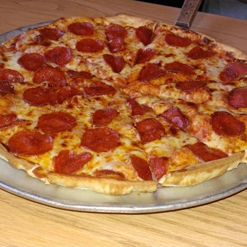 Pizza Plus - Large thin crust pepperoni pizza - Pizza Near Me - Kingsport, Tennessee