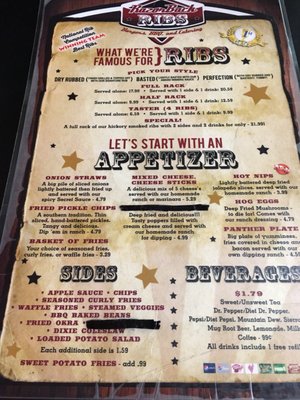 Menu photo 3 Razorback Ribs Yellville, AR Menu photo 3 Razorback Ribs Yellville, AR