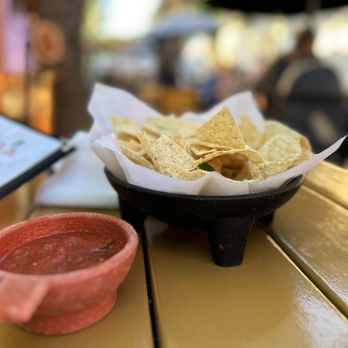 Esparza's Restaurante Mexicano - Chips & Hot Sauce - Mexican Near Me - Grapevine, Texas
