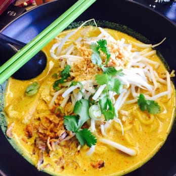 My Vegan - Yellow curry noodles - Thai Near Me - Pasadena, California