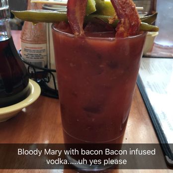Ruby Slipper Marigny - Bacon infused vodka Bloody Mary - Breakfast & Brunch Near Me - New Orleans, Louisiana Ruby Slipper Marigny - Bacon infused vodka Bloody Mary - Breakfast & Brunch Near Me - New Orleans, Louisiana