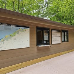 Munising Falls Visitor Center - Exterior of the visitor center