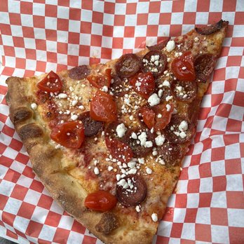 Pedroso's Pizza - Pics of the day- Peruvian peppers, goat cheese and pepperoni - Pizza Near Me - Austin, Texas Pedroso's Pizza - Pics of the day- Peruvian peppers, goat cheese and pepperoni - Pizza Near Me - Austin, Texas