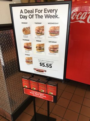 Menu photo 2 Firehouse Subs Concord, NC