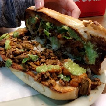Tacos Chukis - One of the most beautiful tortas I've ever seen and eaten! Adobada on point. - Tacos Near Me - Seattle, Washington Tacos Chukis - One of the most beautiful tortas I've ever seen and eaten! Adobada on point. - Tacos Near Me - Seattle, Washington