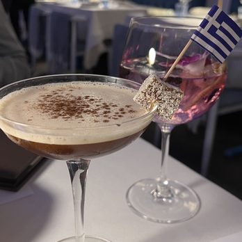 ELIA - Espresso martini and Gin and tonic - Greek Near Me - Walnut Creek, California