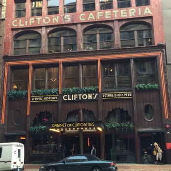 Clifton's Republic - From the street - Bars Near Me - Los Angeles, California