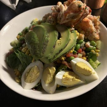 Salted. On The Harbor - California Cobb Salad with Lobstser - American Near Me - Northport, New York