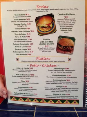 Menu photo 3 Cocina Mexicana Lancaster, PA Menu photo 3 Cocina Mexicana Lancaster, PA