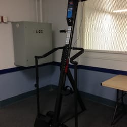 NAS Whidbey Fitness Center - Climbing machine on 2nd floor. Epic.
