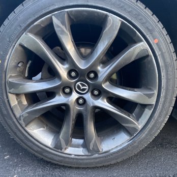 WheelsOnsite - Before WheelsOnsite got to work on my wheels - Wheel & Rim Repair Near Me