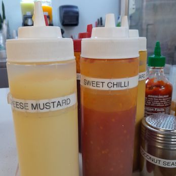 Oh K Dog - Cheese mustard sweet & - Hot Dogs Near Me - Lewisville, Texas Oh K Dog - Cheese mustard sweet & - Hot Dogs Near Me - Lewisville, Texas