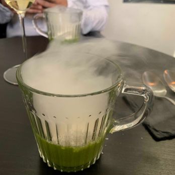 Anomaly SF - zucchini soup - New American Near Me - San Francisco, California