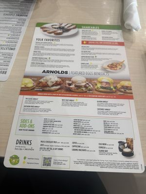 Menu photo 1 The Toasted Yolk Cafe Humble, TX Menu photo 1 The Toasted Yolk Cafe Humble, TX