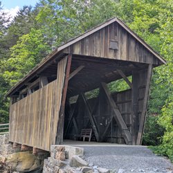 Historic Indian Creek Covered Bridge - Historic Indian Creek Covered Bridge, Union