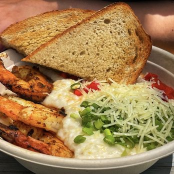 Toast - Grits bowl with shrimp - New American Near Me - Norfolk, Virginia