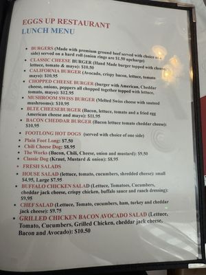 Menu photo 8 Eggs Up Restaurant Portland, CT Menu photo 8 Eggs Up Restaurant Portland, CT