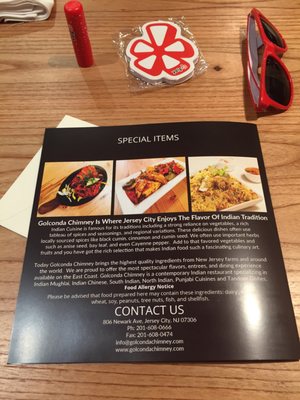 Menu photo 3 Golconda Chimney Jersey City, NJ