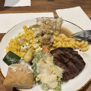 AYCE - Sirloin with side fixings and yummy esquite - Buffets Near Me - Las Vegas, Nevada