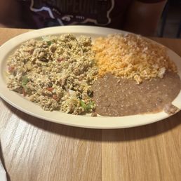 Machaca plate Machaca plate
