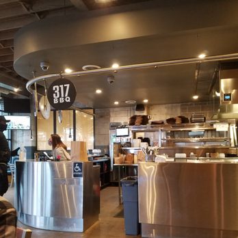 317 BBQ - Interior and order counter - Barbeque Near Me - Indianapolis, Indiana