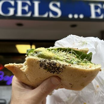 Bagels Etc. - Famous Avocado on bialy - Bagels Near Me - Washington, DC, District of Columbia