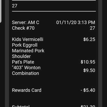 PhoNatic - Round Rock - Thanks for adding a 3% packing fee to my order. - Vietnamese Near Me - Round Rock, Texas